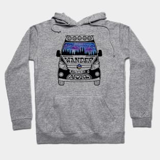 Camper Van sprinter wander more life on the road Hoodie